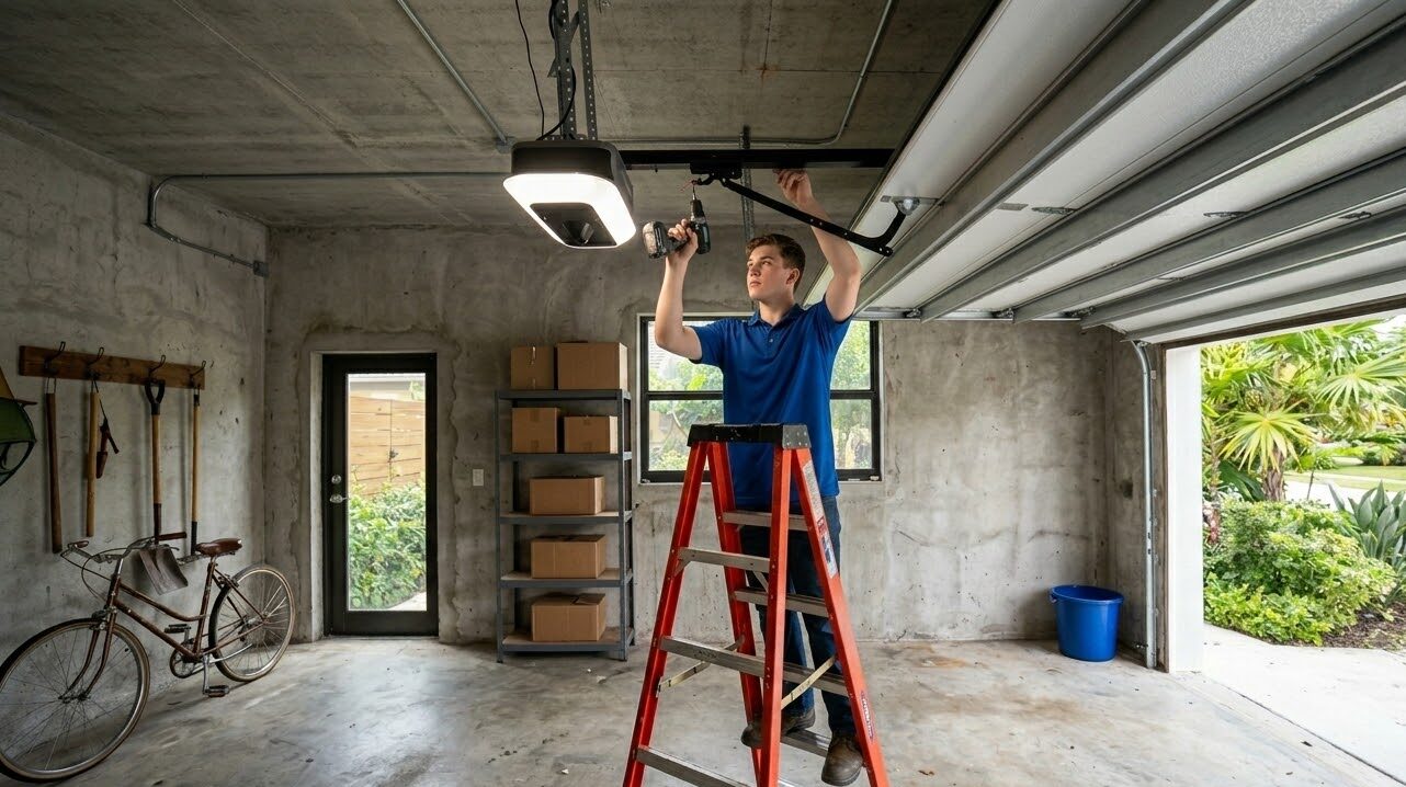Two Ways to Lift the Same Heavy Door